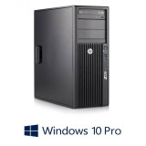 Workstation HP Z220 MT, Quad Core E3-1230 v2, 16GB DDR3, 1TB HDD, Win 10 Pro