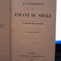 Alfred de Musset - La Confession d'un Enfant du Siecle