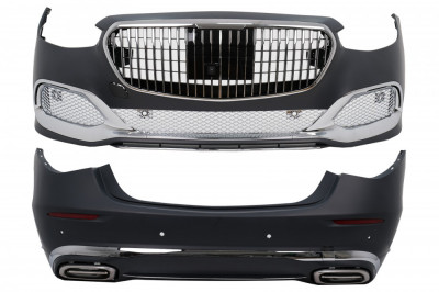 Pachet Exterior compatibil cu Mercedes S-Class W223 Limousine (2020-up) M-Design foto