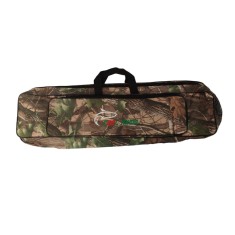 Husa camuflaj cu 2 compartimente si 1 buzunar, 85 cm