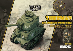 U.S. Medium Tank M4A1 Sherman - snap-fit foto