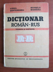 V. Soptereanu - Dic?ionar roman - rus. Termeni ?i sintagme foto