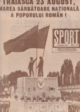 Revista SPORT nr. 8 - August 1987 - Dobreta Turnu Severin