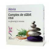 Ceai Complex Slabit cu Ginseng si Ananas Alevia 30dz