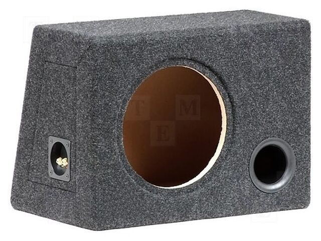 Carcasă difuzor MDF BASSER melanj negru 250mm &Oslash;orif: 232mm