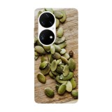 Husa compatibila cu Huawei P50 Pro model Pumkin seeds, Silicon, TPU, Viceversa