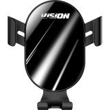 Suport auto Vision Touch, cu incarcare wireless 15W, Quick Charge, Negru