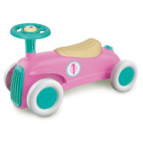 Masina fara pedale copii, Ride-On Baby Clementoni, Vintage, Roz