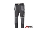 Pantaloni de lucru Euroclassic cu elemente reflectorizante, gri, marimea 54, Artmas ART794401