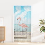 vidaXL Cortină pentru ușa de insecte multicolor 200 x 100 cm Bambus 42030050