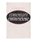 Dumitru Murarasu - Comentarii eminesciene - 100071