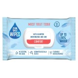 Hartie igienica umeda Comfort, 44 bucati, Go Wipes