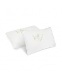 Set 2 perne bambus memory foam, 50x70 cm, husa detasabila lavabila la 40&deg;C