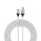 Cablu de date usb la lightning incarcare rapida, 2.4a, 2m baseus coolplay, white