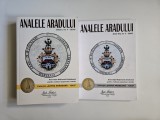 2 volume Analele Aradului, An 1, nr. 1- 2015 (716 pagini), an VII, nr. 7 -2021 (174 pag), Arad, Vasile Goldis University Press