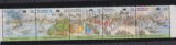 AUSTRALIA ARMATA 1987 MI: 1046-1050 MNH