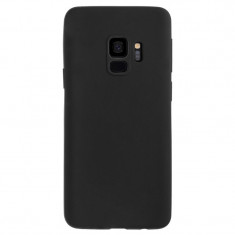 Husa silicon slim Samsung Galaxy S9 Contakt Negru Mat foto