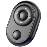 Cumpara ieftin Mini Telecomanda Wireless Techstar&reg;, Negru, Bluetooth, Control Camera, Timer, Control Player, Nu Necesita Aplicatie