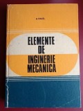 Elemente de inginerie mecanica- A.Pavel