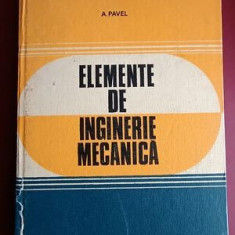 Elemente de inginerie mecanica- A.Pavel