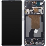 Cumpara ieftin Display cu Touchscreen Xiaomi 12S / 12X / 12, cu Rama, Negru, Service Pack 56000300L300