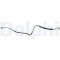 Furtun frana Renault Laguna Coupe (Dt0/1) 09.08-12.15, Laguna 3 (Bt0/1) 10.07-12.15, Laguna 3 Grandtour (Kt0/1) 10.07-12.15, Spate, Stanga, DELPHI