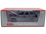 Macheta replica Mercedes G Class gri cu sunete si lumini scara 1/24