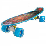 Cumpara ieftin Penny board Landsurfer, Cu roti luminoase, 56 cm, ABEC-7 PU, Aluminium 90 kg, Beautiful feeling, Action One