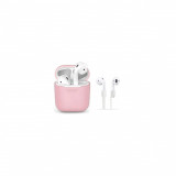 Cumpara ieftin Husa Silicon + Curea AirPods 1/2 - Tech-Protect Strap Pink