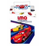 Cumpara ieftin Lenjerie de pat Disney Cars Racing Hero 100A 135 cm, 40A 60 cm, 100% Bumbac