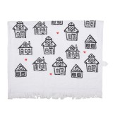 Cumpara ieftin Prosop de maini si fata bumbac multicolor Casuta Turta Dulce 40x66 cm