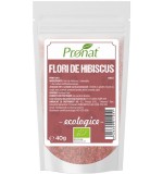 Flori de Hibiscus Maruntite Bio 40 grame Pronat