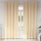 Perdele cu perdele 2 pcs Crem 245 x 140 cm Poliester