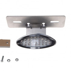 Lampa spate moto, Led, prindere sub carena/aripa, culoare cromat Cod Produs: MX_NEW AM9906