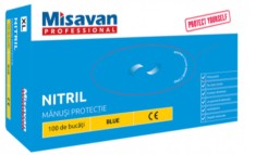 Manusi Nitril Blue 100 set, Marimea XL, 90028519 foto