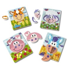 Set 4 puzzle Animale domestice Melissa &amp;amp; Doug foto