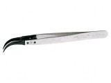 Pensetă cu v&acirc;rf curbat, 130mm