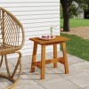VidaXL Taburet, 45x29x45 cm, dreptunghiular, lemn masiv de acacia 153330