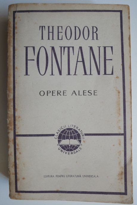 Opere alese - Theodor Fontane