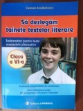 Sa dezlegam tainele testelor literare clasa a VI-a- Carmen Iordachescu, Clasa 6