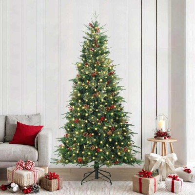 vidaXL Brad de Crăciun artificial cu ramuri articulare Verde 240 cm 3397441 foto