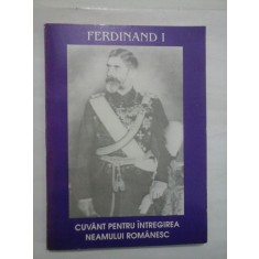 FERDINAND I - NECULAI MOGHIOR, ION DANILA, LEONIDA MOISE