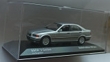 Macheta BMW seria 3 4 usi (E36 Pisicuta) 1991 silver - Minichamps 1/43, 1:43