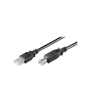 Cablu imprimanta USB 1.8m USB A la USB B Hi-Speed cupru Goobay foto