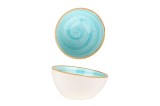 Bonna Bol - Aqua - Por&Aring;&pound;elan - 16 cm (350cc) - set de 6