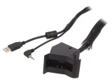 Adaptor USB/AUX VW Jack 3,5mm 4pin USB A