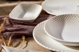 Rinart Placa de service - Punto - Por&Aring;&pound;elan - 30x18 cm - set de 2