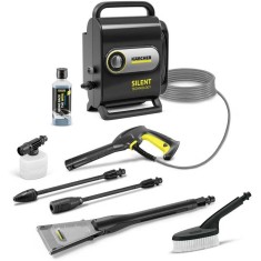 Aparat de spalat cu presiune K Silent Anniversary Edition, 20 presiune bar, 30 m/h Capacitate pe suprafata, Sistem Quick Connect pe aparat, Negru