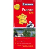 France 2018 National Map 721 |, Michelin