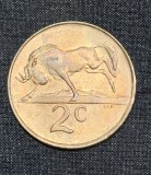 Moneda 2 cenți 1985 Africa de Sud